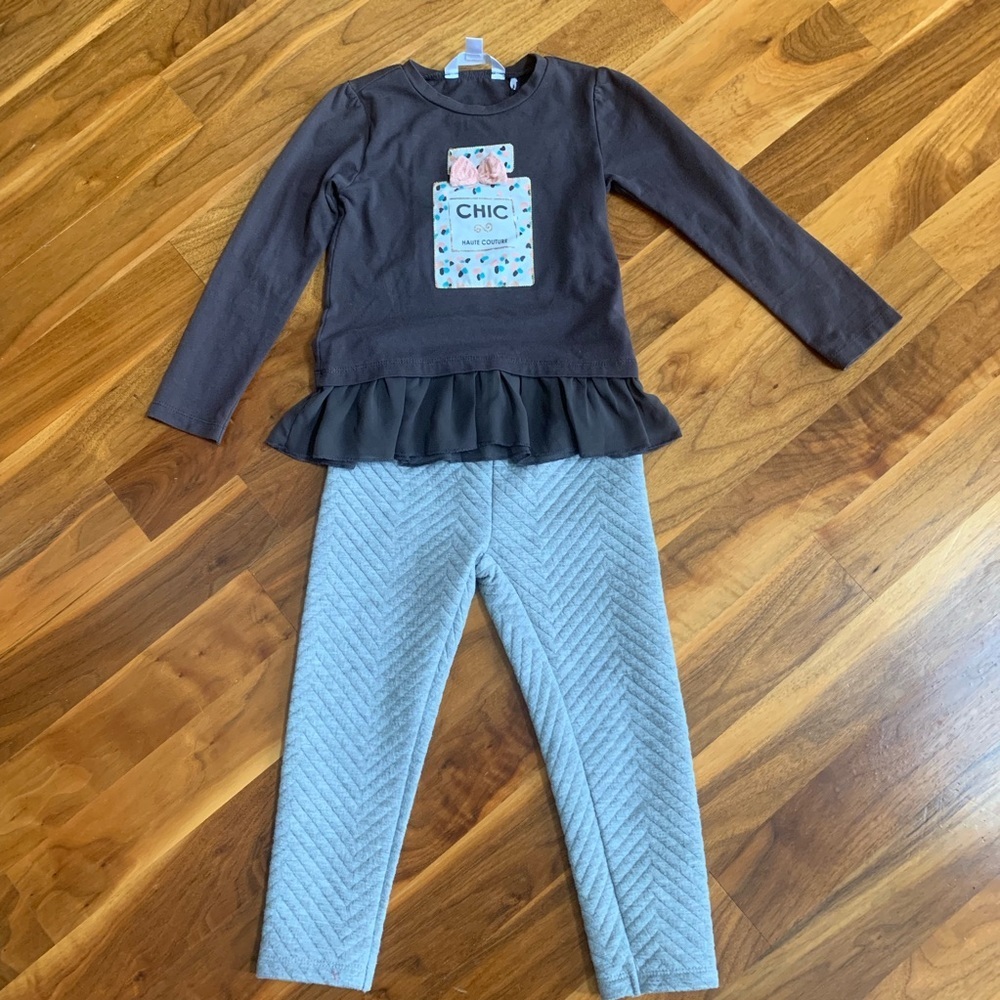 PL girls top and pants set